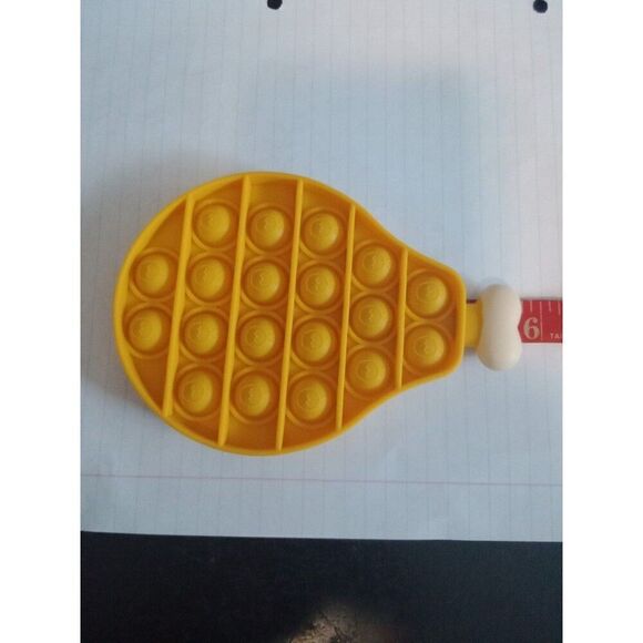 Fidget Toy Fried Chicken Leg Food Silicone Sensory Pop - Picture 4 of 4